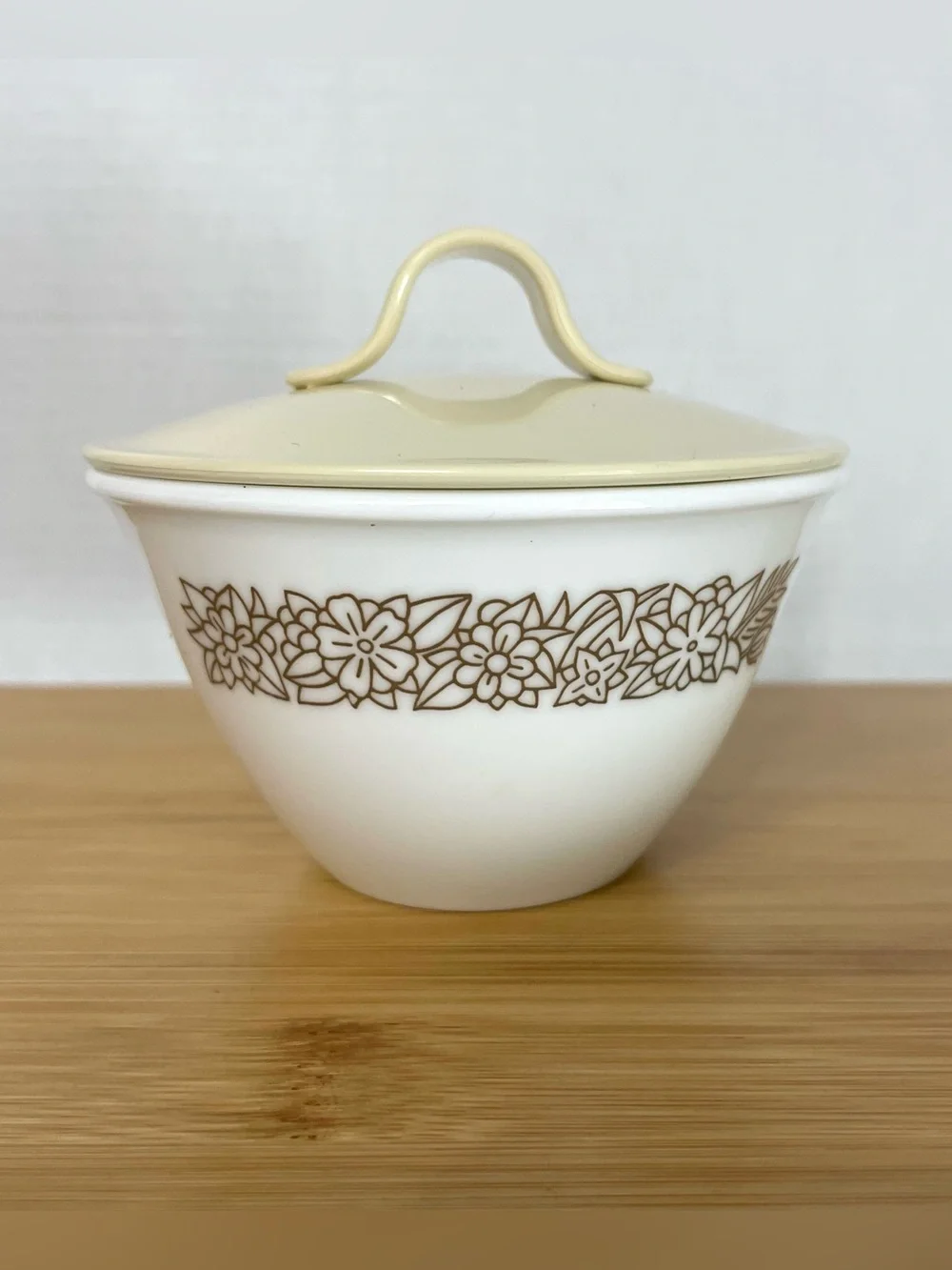 Vintage Corning Corelle Woodland Creamer & Sugar Bowl Set With Lid